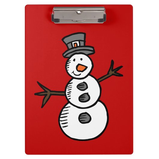 Snowman Klembord (Voorkant)