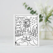 Snowman-kleuring (Staand voorkant)