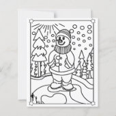 Snowman-kleuring (Voorkant)