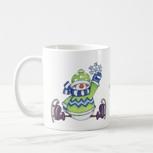 Snowman Koffiemok (Links)