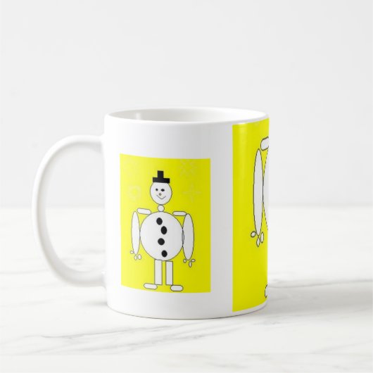 Snowman Koffiemok (Links)