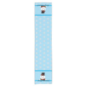 snowman korte tafelloper (Voorkant)