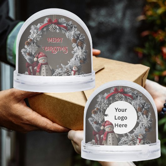 Snowman Krans Klantwaardering Gift Sneeuwbol