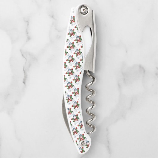 Snowman Kurkentrekker (Achterkant)