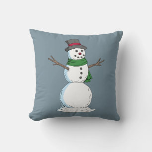 Snowman Kussen