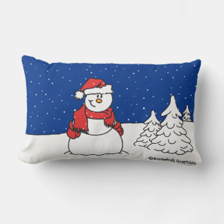 Snowman Kussen