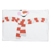 Snowman Kussensloop (Achterkant)