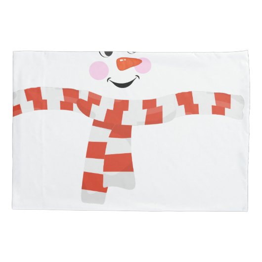 Snowman Kussensloop (Achterkant)