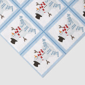 Snowman: Laat het papier van het sneeuwwitboek (Detail)