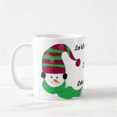 Snowman laat het sneeuwen koffiemok (Links)