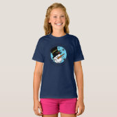 Snowman laat het sneeuwen t-shirt (Voorkant volledig)
