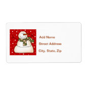 Snowman Labels (Voorkant)