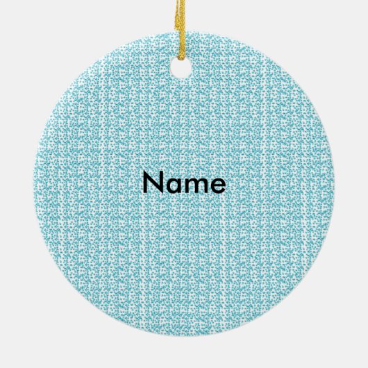 Snowman Lady Snowman aangepaste ornamenten (Achterkant)