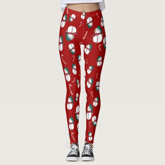 Snowman Leggings (Voorkant)