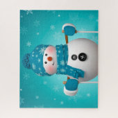 Snowman Legpuzzel (Verticaal)