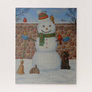 Snowman Legpuzzel
