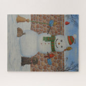 Snowman Legpuzzel (Horizontaal)