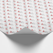 Snowman Long Hoeve Cadeaupapier (Hoek)