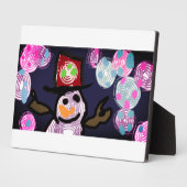 Snowman Lovey Fotoplaat (Zijkant)