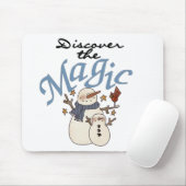 Snowman Magic T-shirts en cadeautjes Muismat (Met muis)
