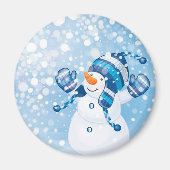 Snowman Magneet (Voorkant)