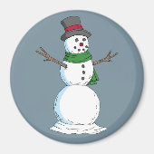 Snowman Magneet (Voorkant)