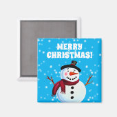 Snowman Magneet (Voorkant / Achterkant)