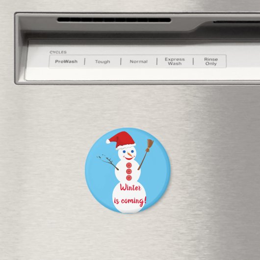 Snowman Magneet (Insitu (Vaatwasser))