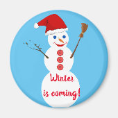 Snowman Magneet (Voorkant)