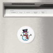 Snowman Magneet (Insitu (Vaatwasser))