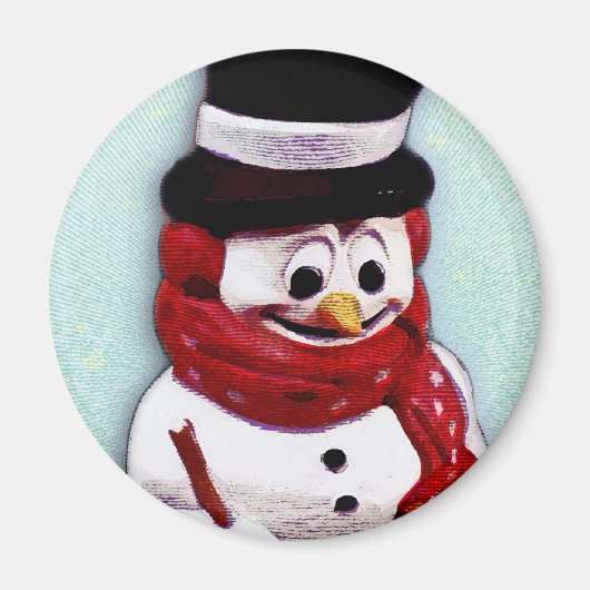 Snowman magnet (Voorkant)