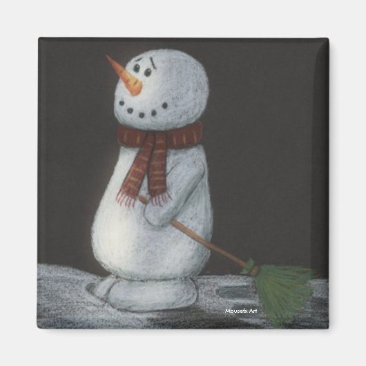 Snowman Magnet (Voorkant)