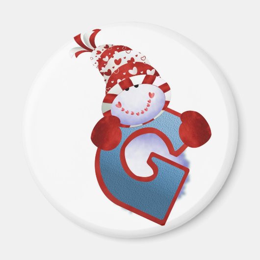 Snowman Magnet (Voorkant)