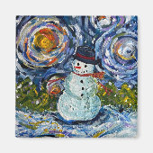Snowman Magnet (Voorkant)