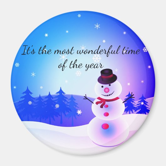 Snowman Magnet (Voorkant)