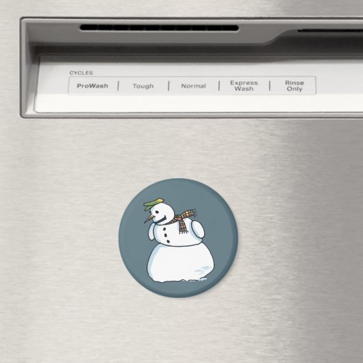 Snowman magnet (Insitu (Vaatwasser))