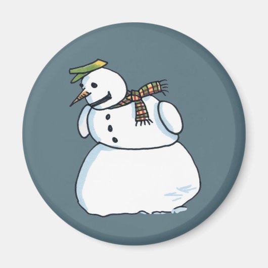 Snowman magnet (Voorkant)