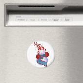 Snowman Magnet (Insitu (Vaatwasser))