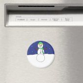 Snowman magnet (Insitu (Vaatwasser))