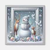 Snowman Magnet (Voorkant)