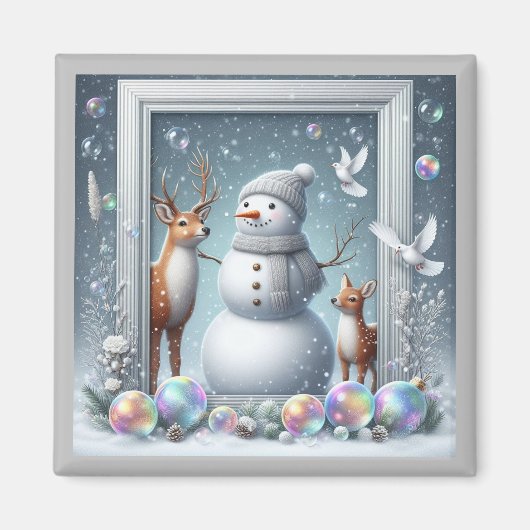 Snowman Magnet (Voorkant)