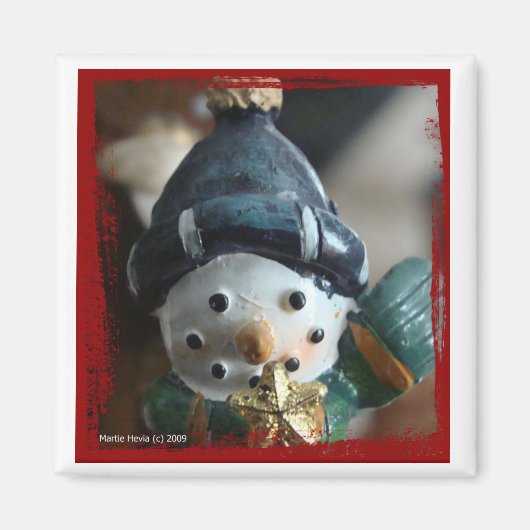 Snowman Magnet (Voorkant)