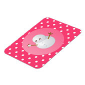 Snowman Magnet Magneet (Linkerzijde)