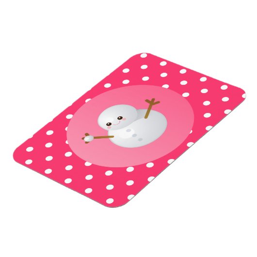 Snowman Magnet Magneet (Linkerzijde)