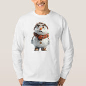 Snowman Mannen T-shirt (Voorkant)