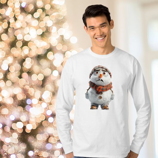 Snowman Mannen T-shirt