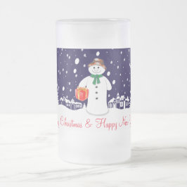 Snowman Matglas Bierpul