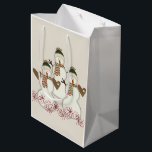 Snowman Merry Christmas Gift Bags Medium Cadeauzakje<br><div class="desc">kerstcadeaus</div>