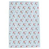 Snowman. Merry Christmas. Medium Cadeauzakje (Voorkant)