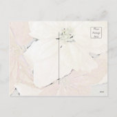 Snowman Merry Kerstmis Feestdagenkaart (Achterkant)